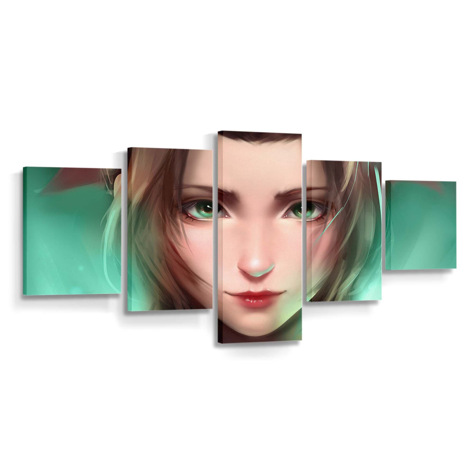 aerith ff7 fan art 4k 0y